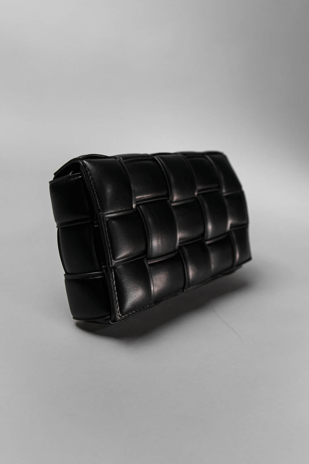 FIDELIA Geometrical bag with shoulder strap - Black