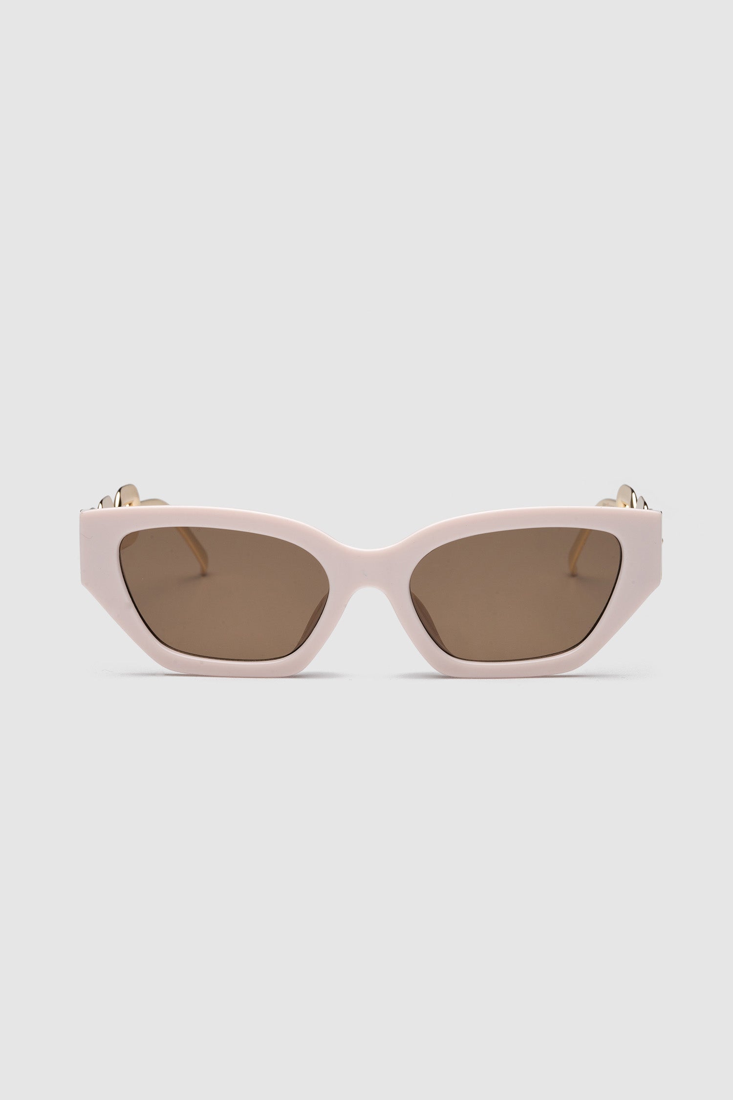 ROMA Cat Eyes with Gold Chain Arms - Pink