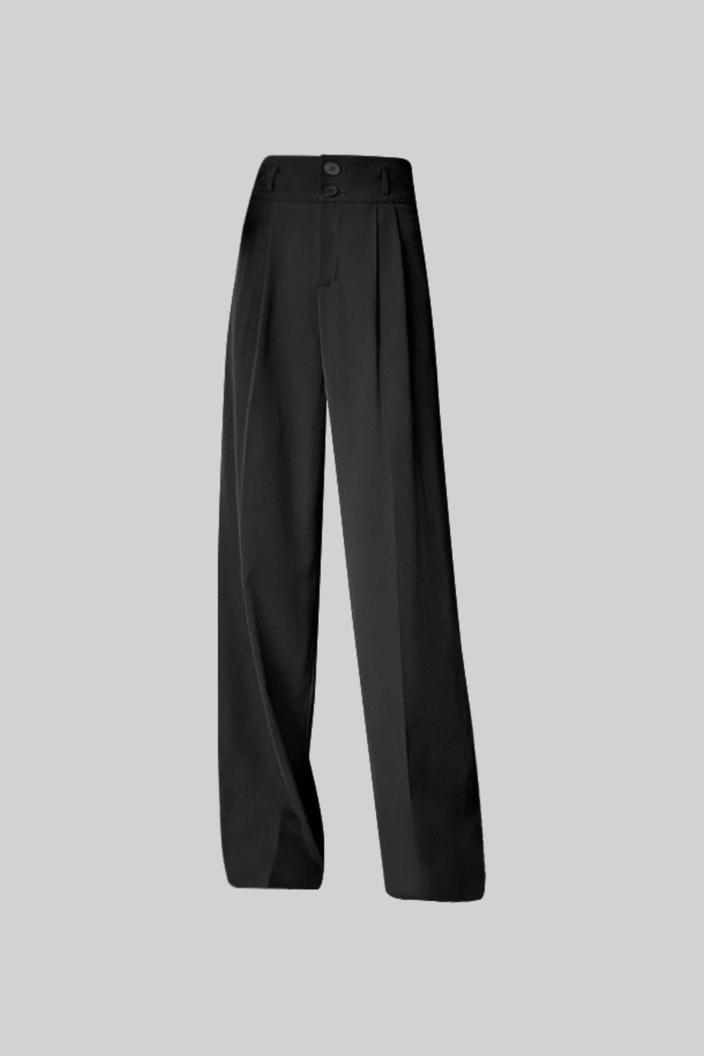 MELIORA High Waist Loose Pants - Black