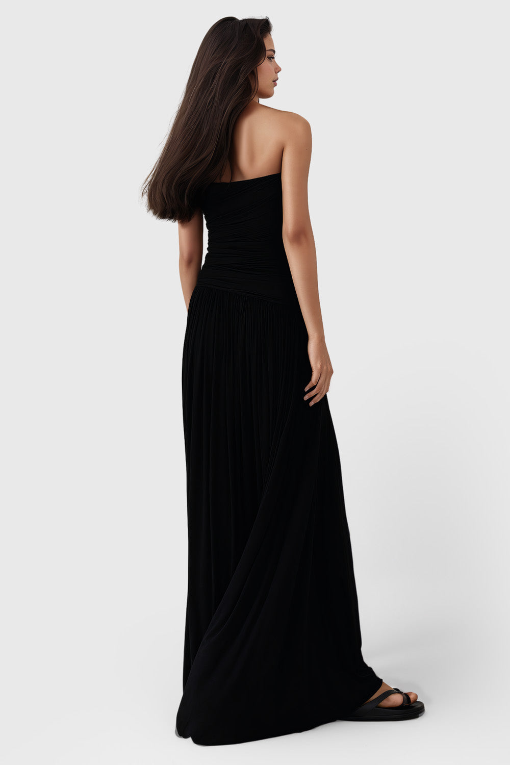 Jersey Maxi Dress - Black